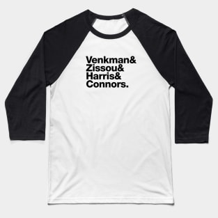 Bill Murray's Supergroup – Venkman & Zissou & Harris & Connors Baseball T-Shirt